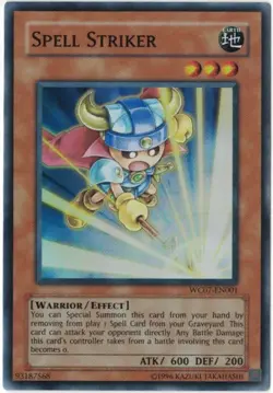 Yu-Gi-Oh! Spell Striker (NM) Unlimited Super Rare WC07-EN001 - Image 1