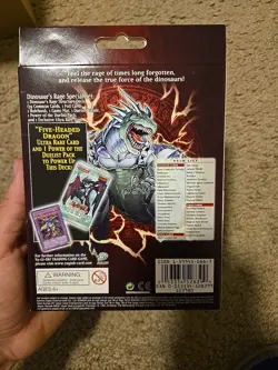 Yugioh Structure Deck Dinosaur Rage Special Set - Image 8