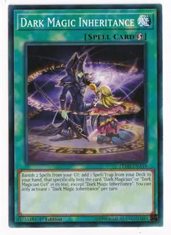 Dark Magic Inheritance LEDD-ENA18 X 1 Common 1st LP YUGIOH - Image 1