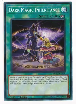 Dark Magic Inheritance LEDD-ENA18 X 1 Common 1st LP YUGIOH - Image 3
