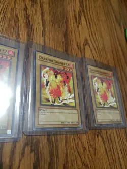 Yugioh! Darkfire Soldier #2 PSV-045 x3 Unlimited Edition Near Mint Never Played - Image 11