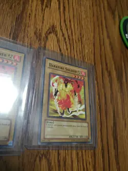 Yugioh! Darkfire Soldier #2 PSV-045 x3 Unlimited Edition Near Mint Never Played - Image 2