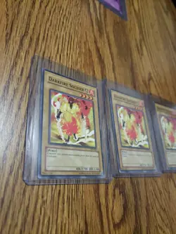 Yugioh! Darkfire Soldier #2 PSV-045 x3 Unlimited Edition Near Mint Never Played - Image 4