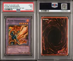Flame Swordsman LOB-003 The Legend of Blue Eyes White Dragon 1st Edition - Image 4