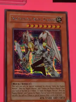 Yu-Gi-Oh! Valkyrion The Magna Warrior SDD-001 Prismatic Secret Rare NM-Mint - Image 10