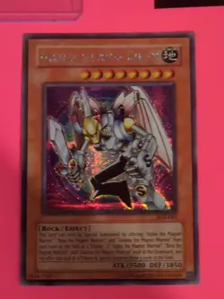 Yu-Gi-Oh! Valkyrion The Magna Warrior SDD-001 Prismatic Secret Rare NM-Mint - Image 2