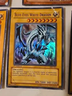 Yugioh  Lot Blue-Eyes White Dragon First Edition Limited Yu-Gi-Oh  Holo Sphinx - Image 12