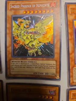 Yugioh  Lot Blue-Eyes White Dragon First Edition Limited Yu-Gi-Oh  Holo Sphinx - Image 18