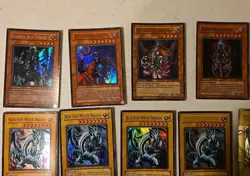Yugioh  Lot Blue-Eyes White Dragon First Edition Limited Yu-Gi-Oh  Holo Sphinx - Image 2