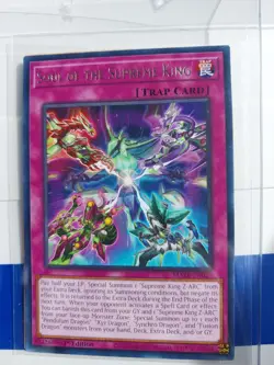 Soul of the Supreme King - MAZE-EN027 - Rare - 1st Edition NM YuGiOh!  Maze of M - Image 2