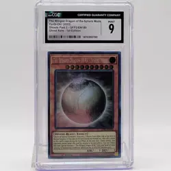 Yu-Gi-Oh! - The Winged Dragon Of Ra Sphere Mode GFP2-EN180 - Ghost Rare - CGC 9 - Image 2