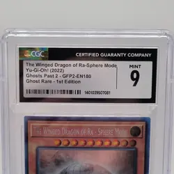 Yu-Gi-Oh! - The Winged Dragon Of Ra Sphere Mode GFP2-EN180 - Ghost Rare - CGC 9 - Image 4