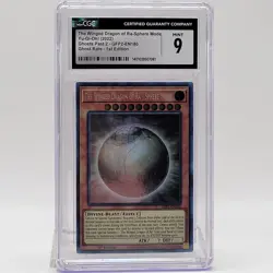 Yu-Gi-Oh! - The Winged Dragon Of Ra Sphere Mode GFP2-EN180 - Ghost Rare - CGC 9 - Image 8