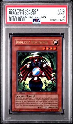 2003 Yu-Gi-Oh! Reflect Bounder Dark Crisis DCR 1st Edition Ultra Rare PSA 9 - Image 3