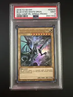 2016 YU-GI-OH! WSJ JUMP PACK SPRING PROMO #EN002 BLUE-EYES WHITE DRGN. - Image 1