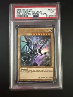 2016 YU-GI-OH! WSJ JUMP PACK SPRING PROMO #EN002 BLUE-EYES WHITE DRGN. - Image 2