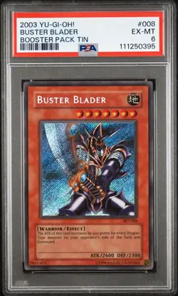 Yu-Gi-Oh! - Buster Blader 2003 BPT-008 1st Edition PSA 6 - Image 1