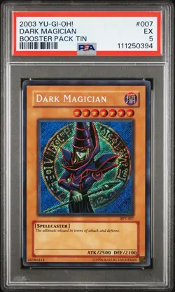 Yu-Gi-Oh! - Dark Magician 2003 BPT-007 1st Edition PSA 5 - Image 1