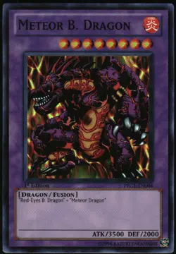 Yu-Gi-Oh! - Meteor B. Dragon 2012 PRC1-EN004 Super Rare 1st Edition - Image 3