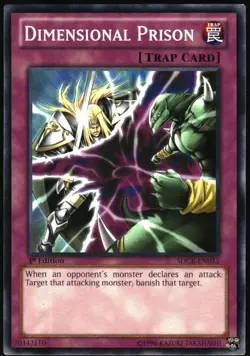 Yu-Gi-Oh! - Dimensional Prison 2014 SDCR-EN033 Common 1st Edition - Image 1