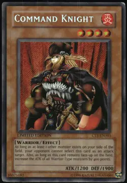 Yu-Gi-Oh! - Tins Command Knight 2004 CT1-EN003 Secret Rare Limited Edition - Image 1