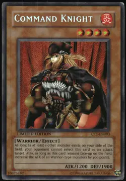 Yu-Gi-Oh! - Tins Command Knight 2004 CT1-EN003 Secret Rare Limited Edition - Image 3