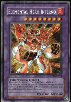 Yu-Gi-Oh! - Premium Pack 2 Elemental Hero Inferno 2008 PP02-EN010 Unlimited - Image 1