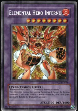 Yu-Gi-Oh! - Premium Pack 2 Elemental Hero Inferno 2008 PP02-EN010 Unlimited - Image 3