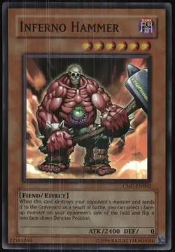 Yu-Gi-Oh! - Capsule Monster Coliseum Inferno Hammer 2000 CMC-EN002 Unlimited - Image 3