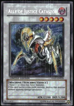 Yu-Gi-Oh! - Hidden Arsenal Ally of Justice Catastor 2009 HA01-EN026 - Image 1