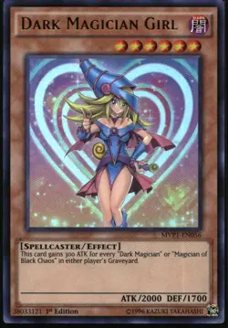 Yu-Gi-Oh! - The Dark Side of Dimensions Movie Dark Magician Girl MVP1-EN056 - Image 1