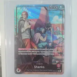 2025 One Piece Shanks Sealed Promo Card PSA July Volume 16 Magazine Giveaway - Image 2