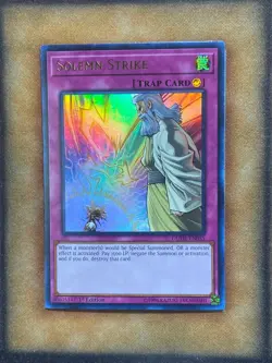 Yugioh Solemn Strike DUDE-EN055 Ultra Rare 1st Ed NM - Image 2