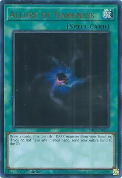 Allure of Darkness (UR) RA03-EN055 Quarter Century Bonanza 1st Edition - Image 1