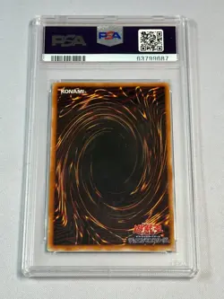 PSA 9 Mint Magician of Black Chaos 306-057 Ultimate Rare Relief Japanese Yugioh - Image 3
