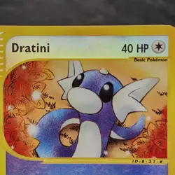 Pokemon Dratini Expedition Reverse Holo 107/165 Common TCG Card LP - Image 6