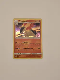 Typhlosion - SM185 - Black Star Holo Rare Promo - Pokemon Card - NM - Image 1