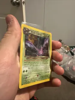 PokÃ©mon Dark Crobat TCG Neo Destiny Holo Card 2/105 Unlimited Rare - Image 3
