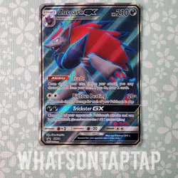 Pokemon Card Zoroark GX SM84 Black Star Promo Shining Legends Special Collection - Image 1