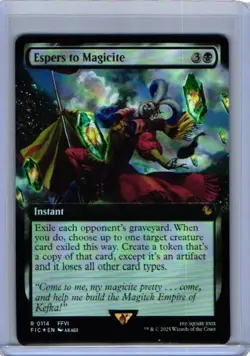 1x Espers to Magicite - Foil - Extended Art MTG Magic  - Image 1