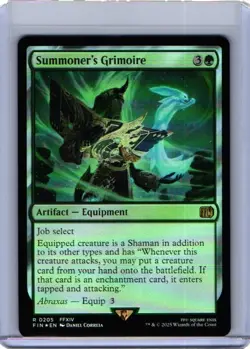 Summoner's Grimoire (Foil) 0205 (R) MTG Final Fantasy (FIN) (EN) - Image 1