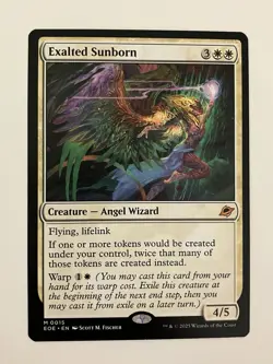 Exalted Sunborn (Mythic Rare) #15 Edge Of Eternities MTG NM - Image 1