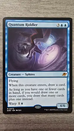Quantum Riddler (Mythic Rare) #72 Edge of Eternities MTG NM - Image 1