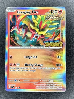 Gouging Fire SVP 151 Stamped Black Star Promo Surging Sparks Pokemon - Image 1