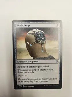Skullclamp Commander 2017 Regular Card - Image 1