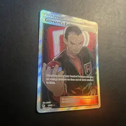 Giovanni's Exile 67/68 Hidden Fates Pokemon Card Ultra Rare Full Art Near Mint  - Image 2