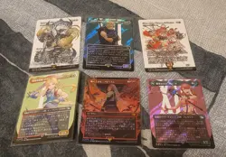 MTG Final Fantasy Cloud Midgar Mercenary Borderless Surge Foil 0520 + See Pics - Image 1