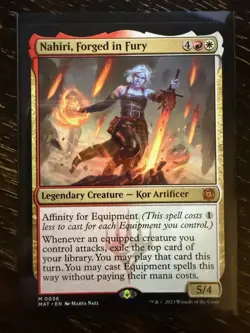 MTG - Nahiri, Forged in Fury - March of the Machine - NM - Image 1