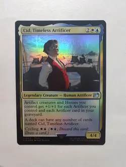 Cid, Timeless Artificer (407) (413) (411) - (Foil) (Regular) MTG Final Fantasy - Image 3