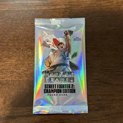 Street Fighter 2: Champion Edition Promo Card PSA Magazine Exclusive Pack SEALED - Image 1